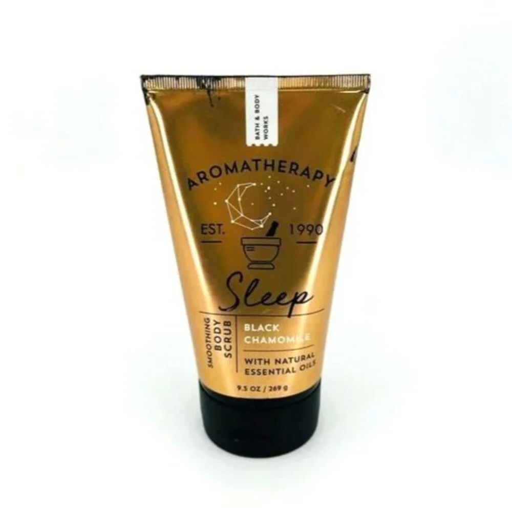 Bath & Body Works Aromatherapy Sleep Black Chamomile Body Scrub 9.3 oz *NEW